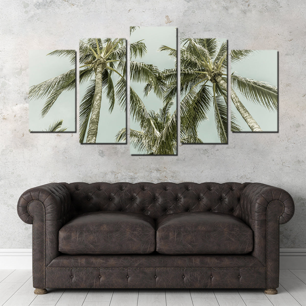 Vintage Palm Trees Wall Art