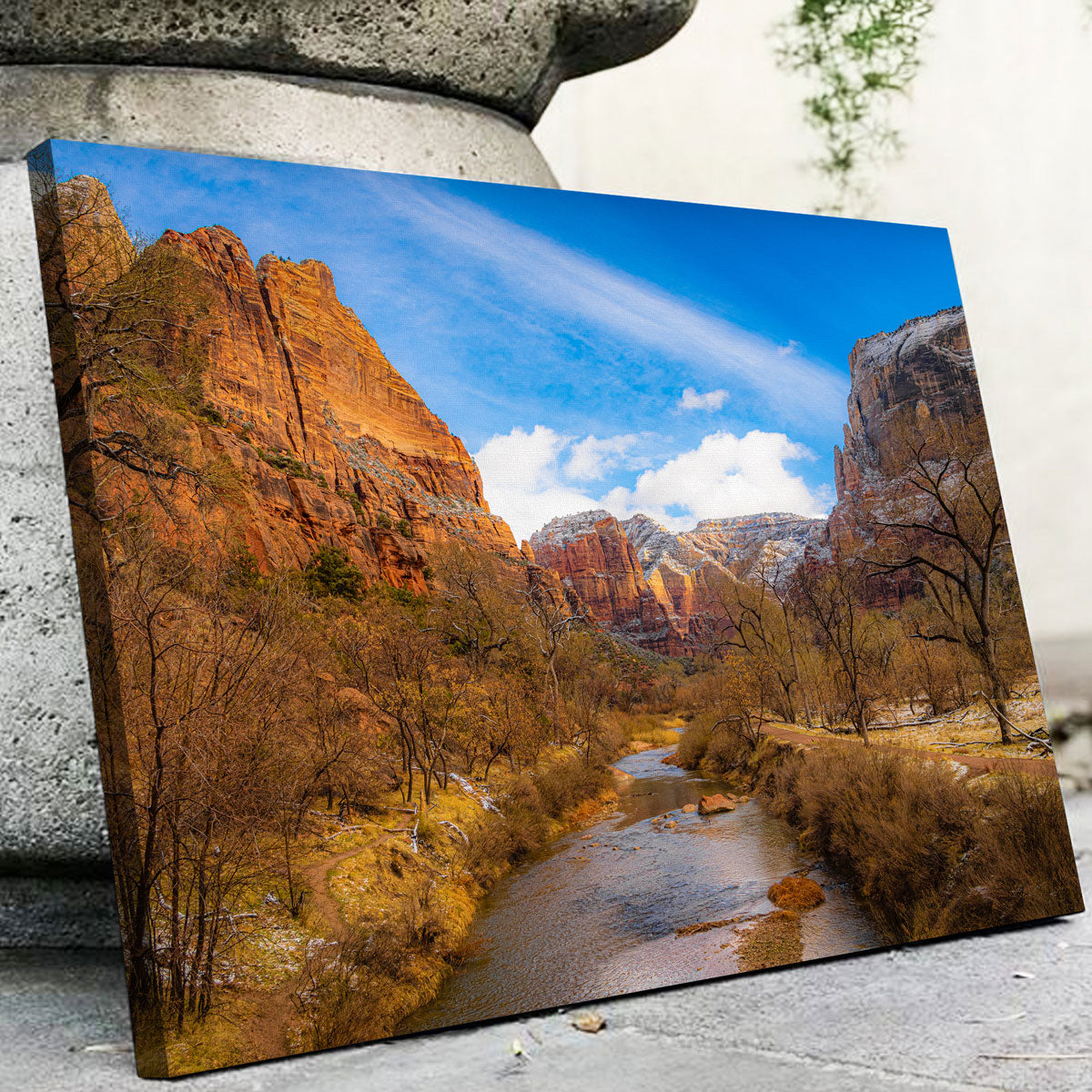 Virgin River To Angels Landing Wall Art