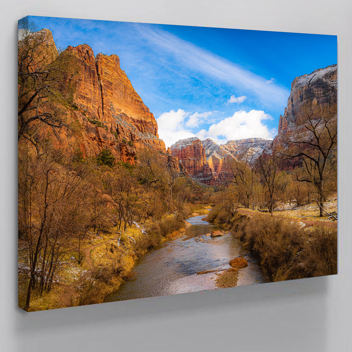 Virgin River To Angels Landing Wall Art