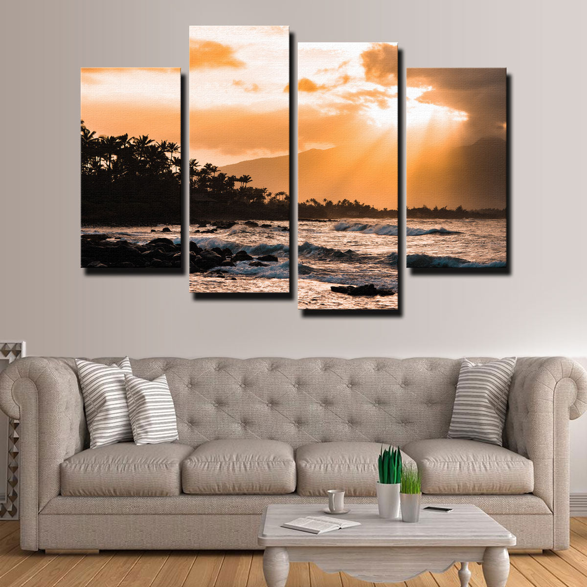 Warm Paradise Wall Art