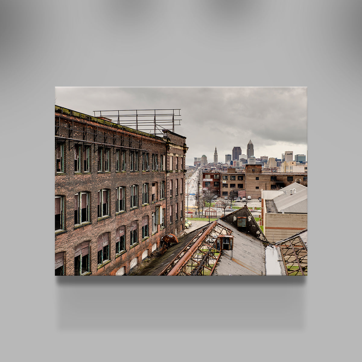 Warner & Swasey Overlooking Cleveland Wall Art