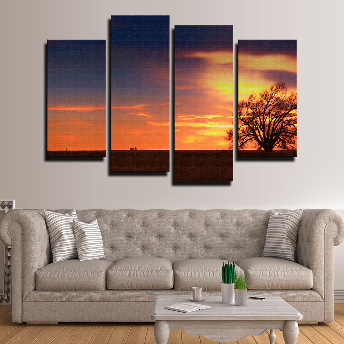 West Texas Sunset Wall Art