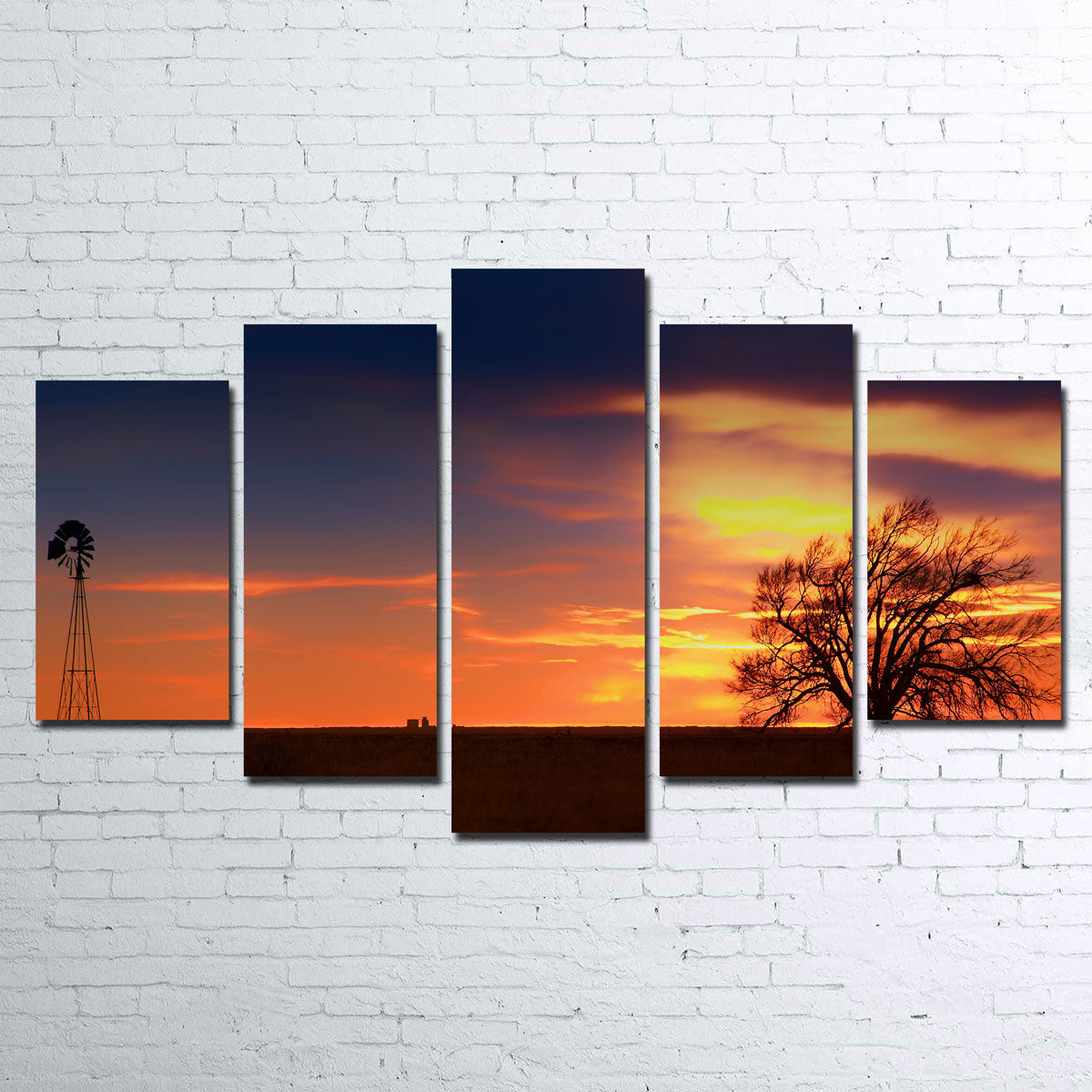 West Texas Sunset Wall Art