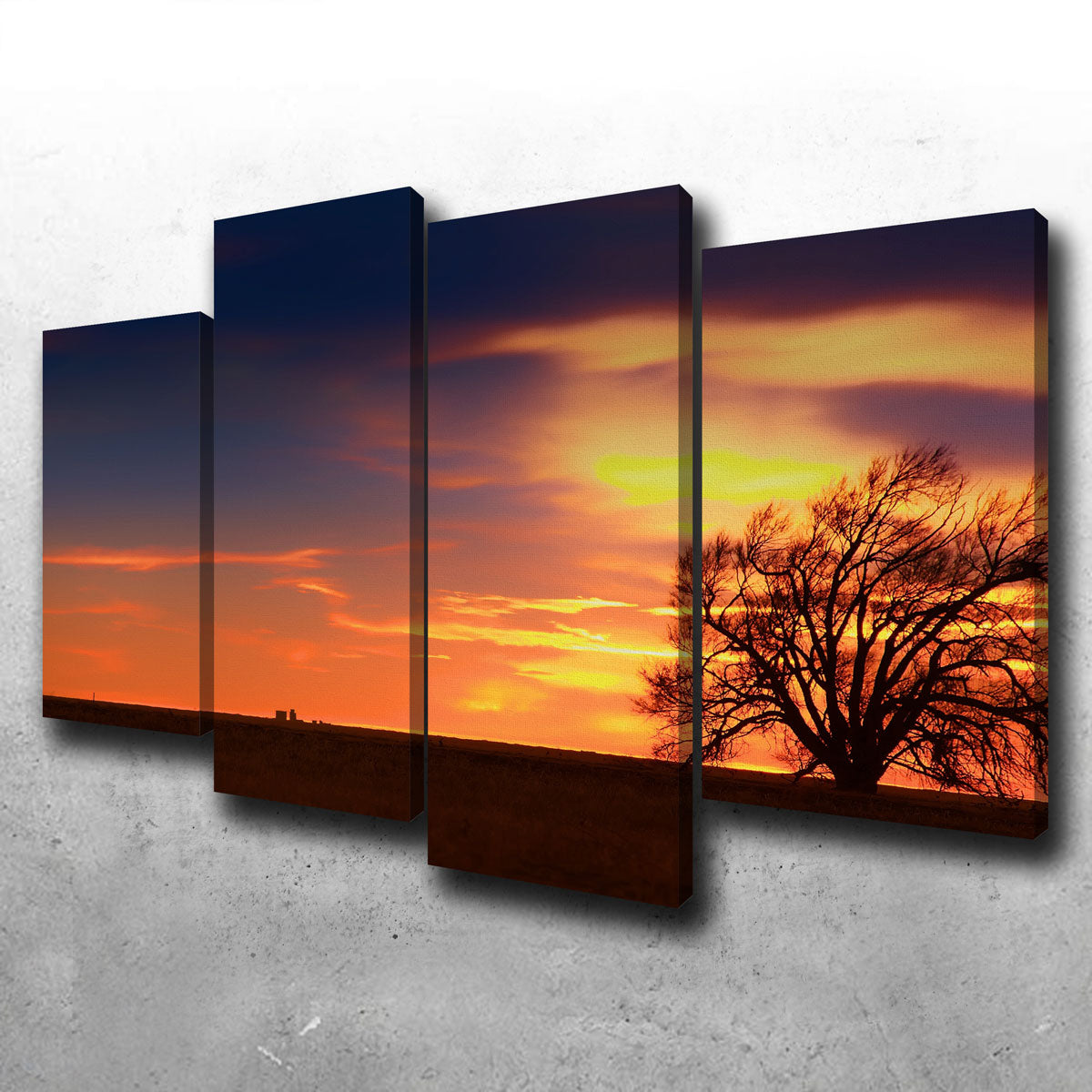 West Texas Sunset Wall Art
