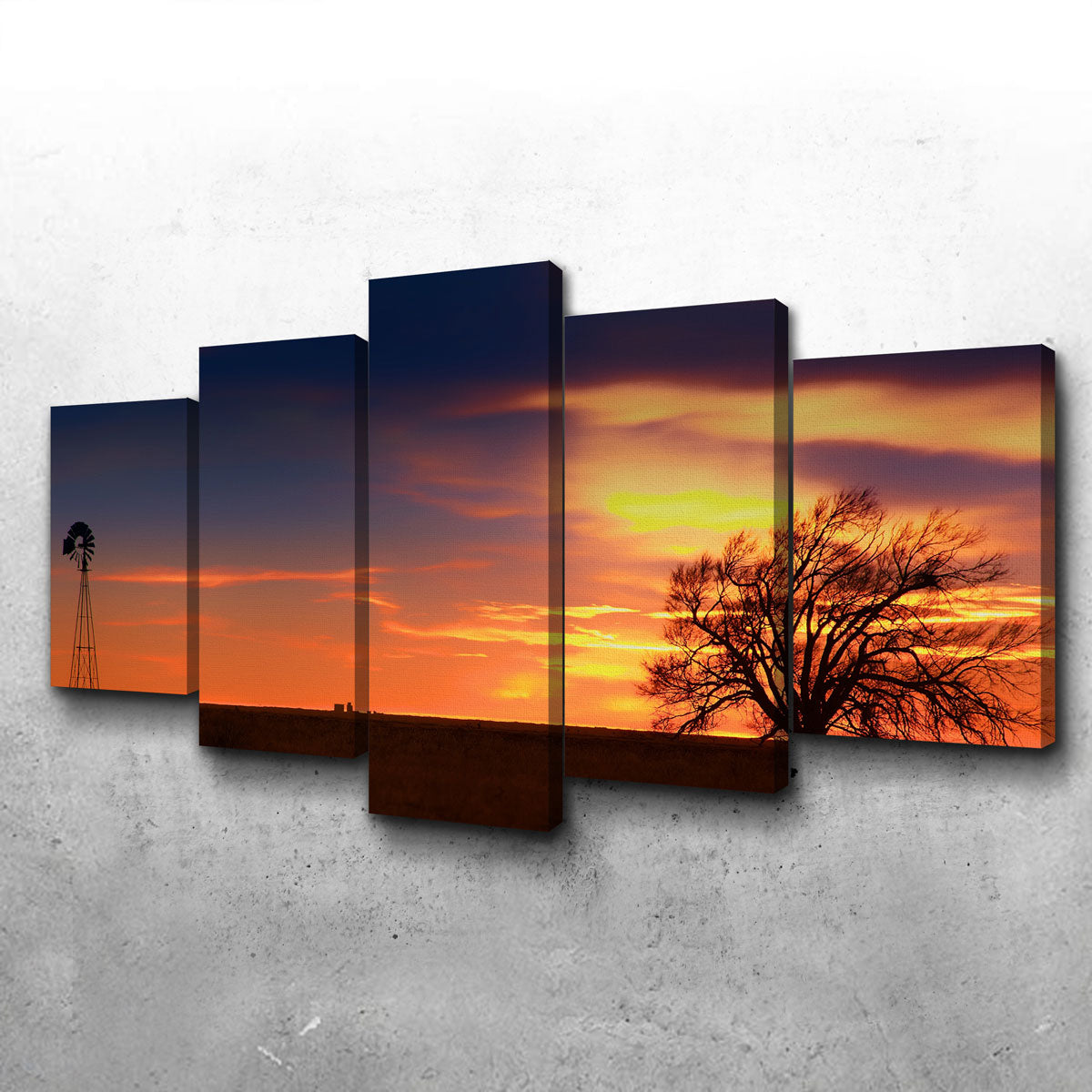 West Texas Sunset Wall Art