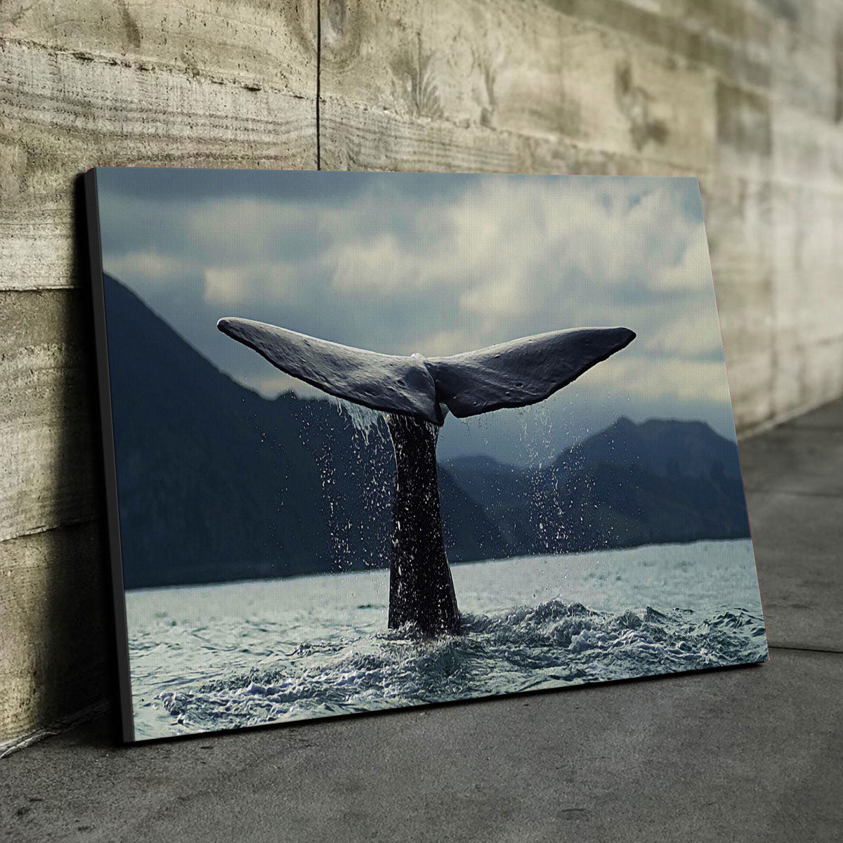 Whale Tail Wall Art
