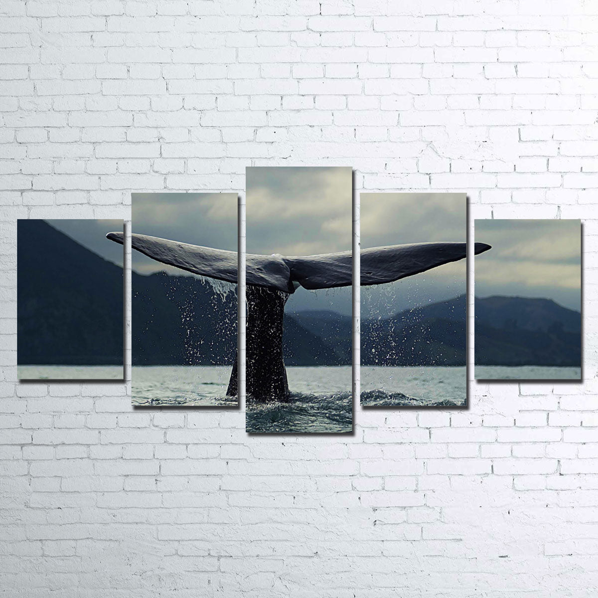 Whale Tail Wall Art