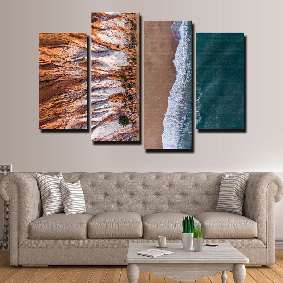 Where Ocean Meets Land Wall Art