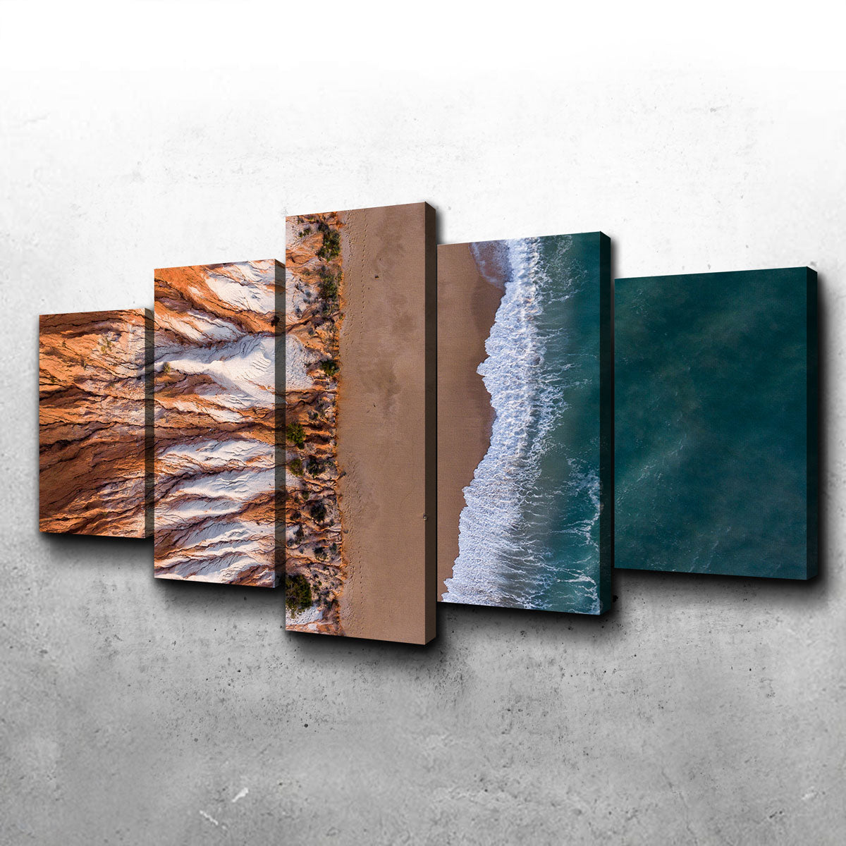 Where Ocean Meets Land Wall Art