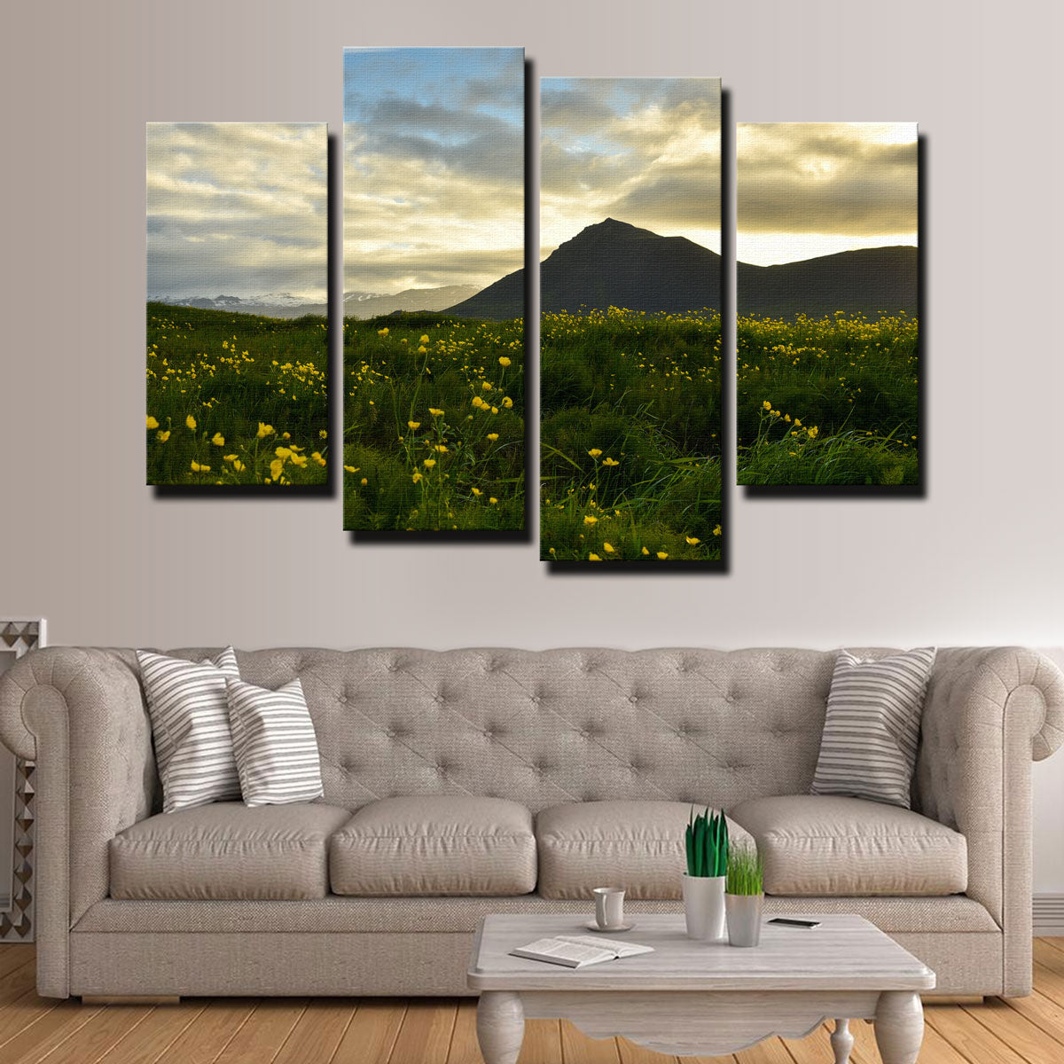 Wildflowers Canvas Set