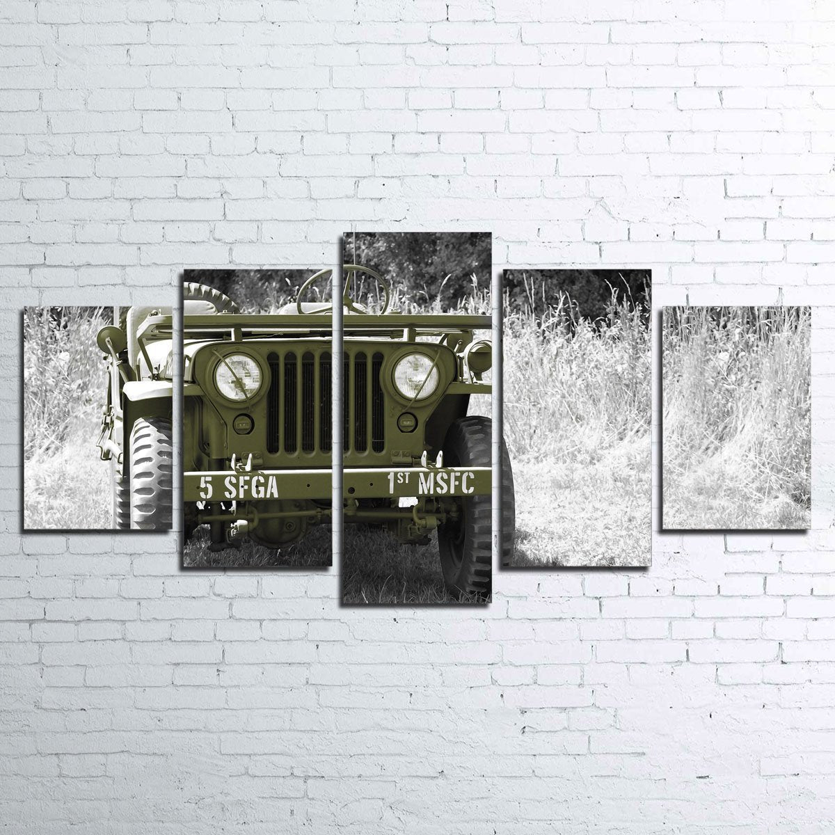 Jeep Willys Military Wall Art