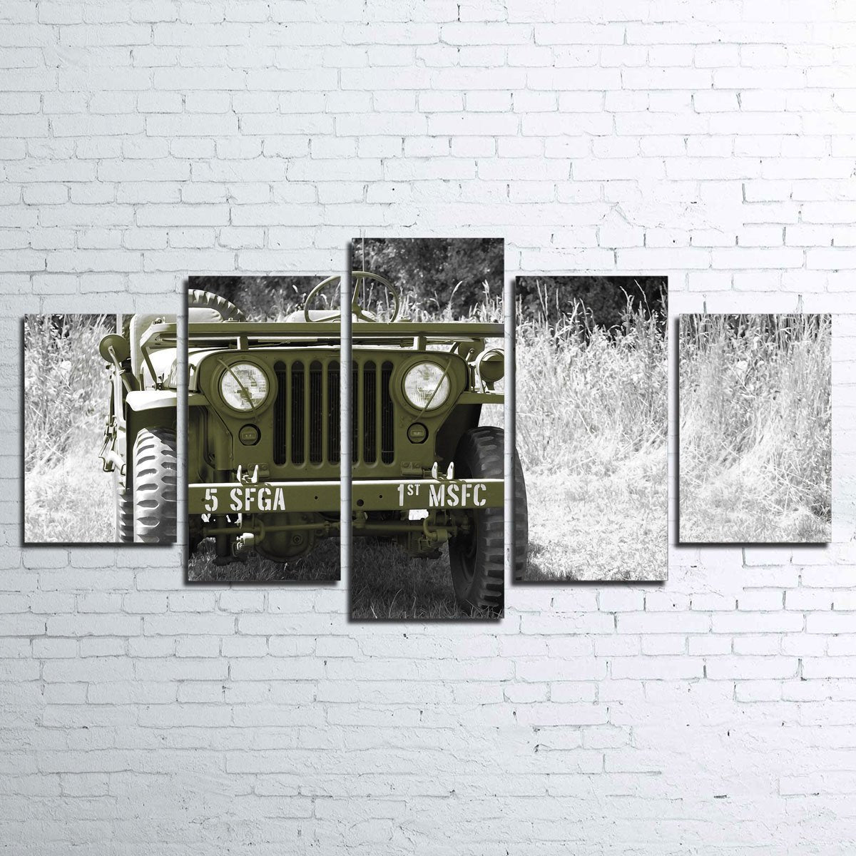 Jeep Willys Military Canvas Set
