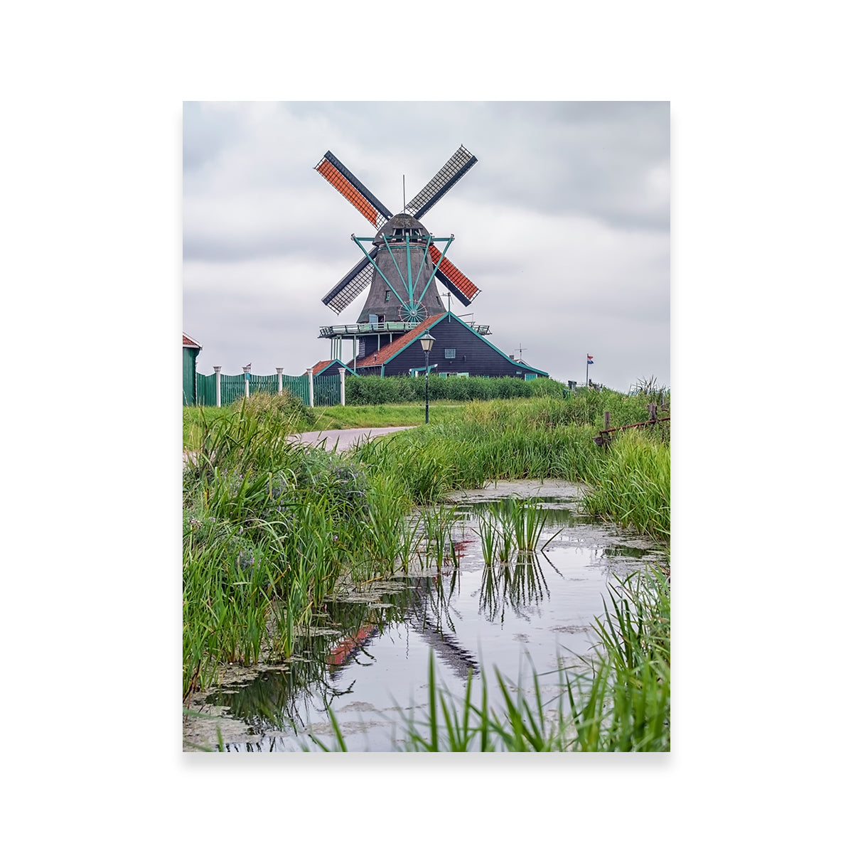 Windmill In Holland