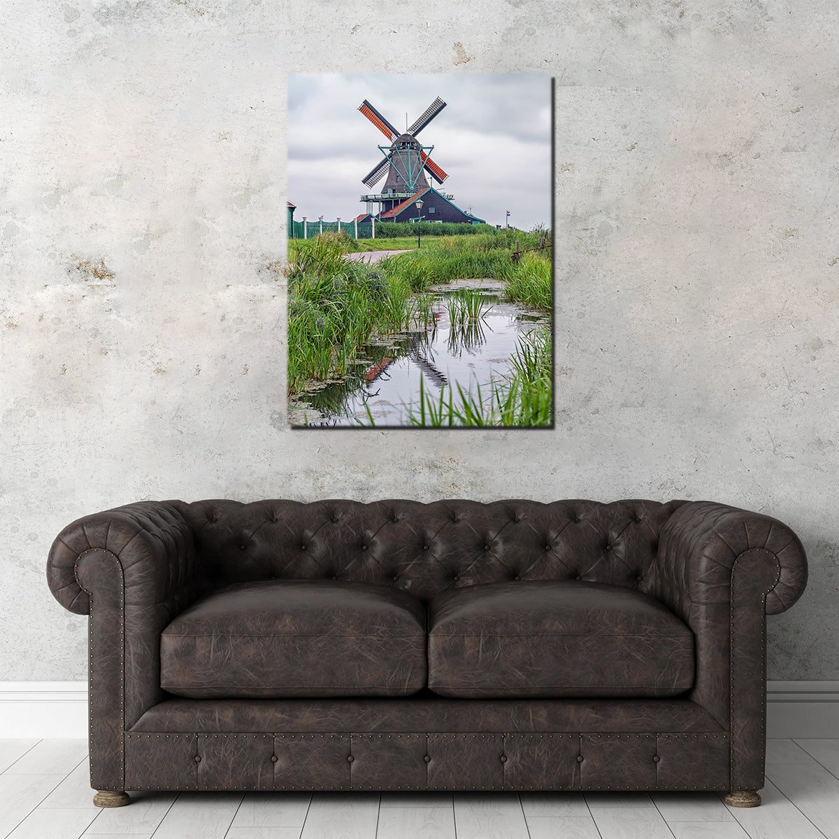 Windmill In Holland
