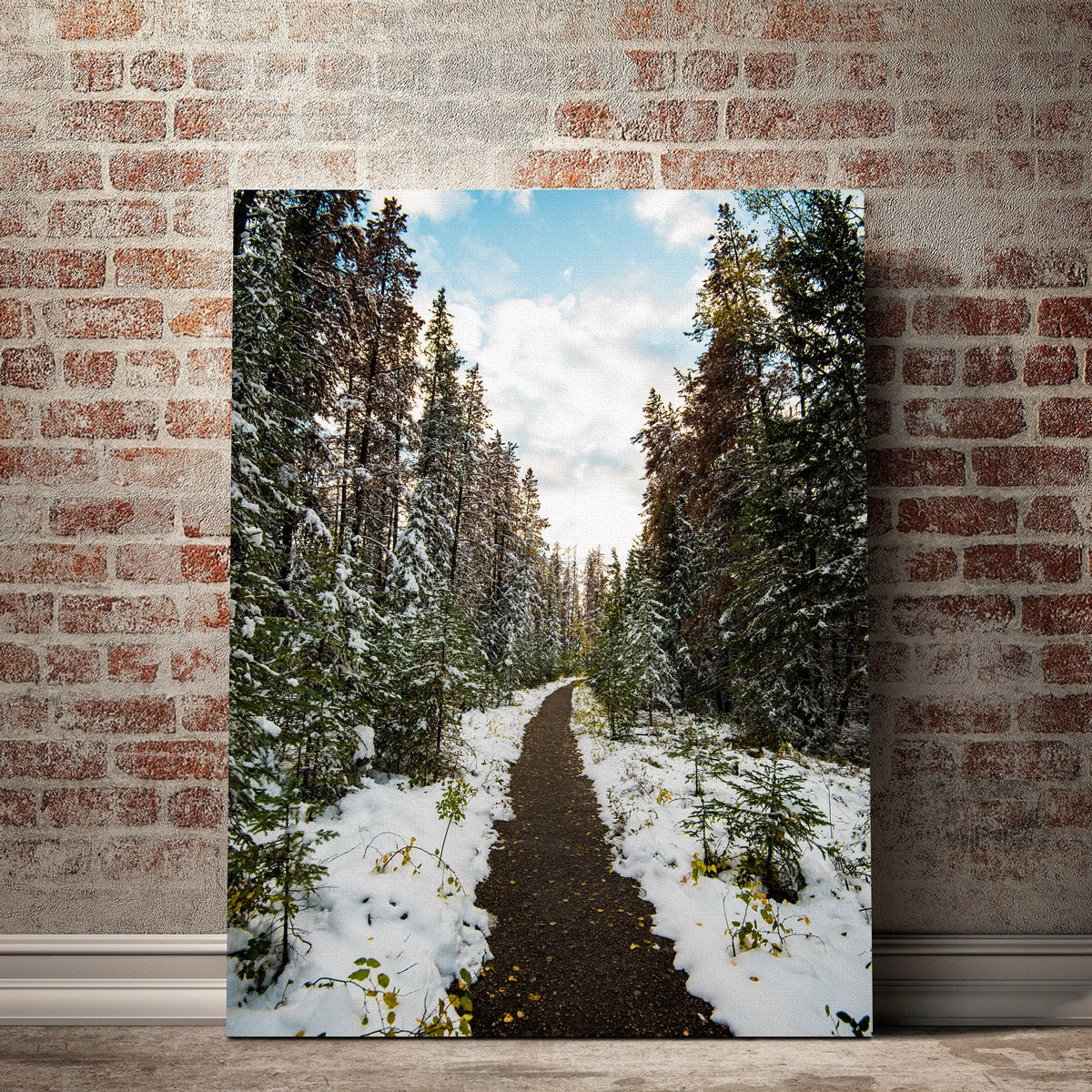 Winter Path Wall Art