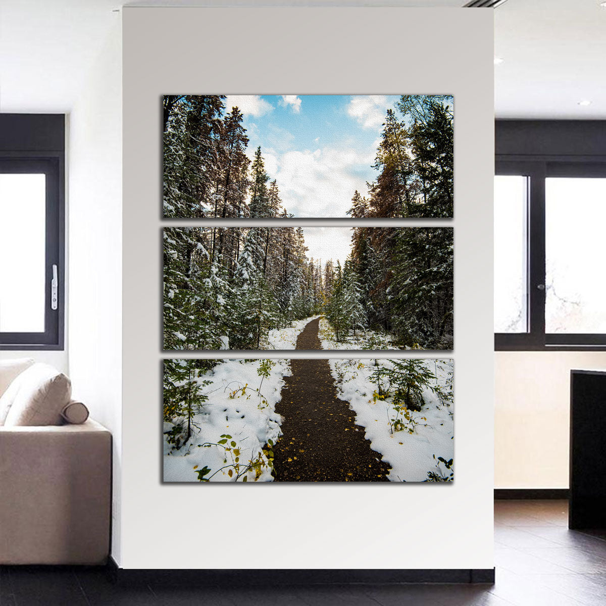Winter Path Wall Art
