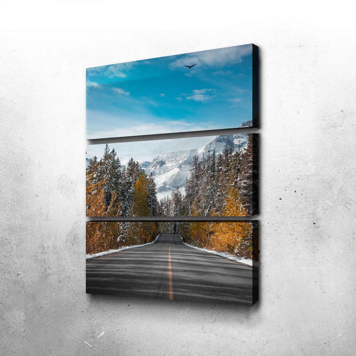 Winter Road Wall Art