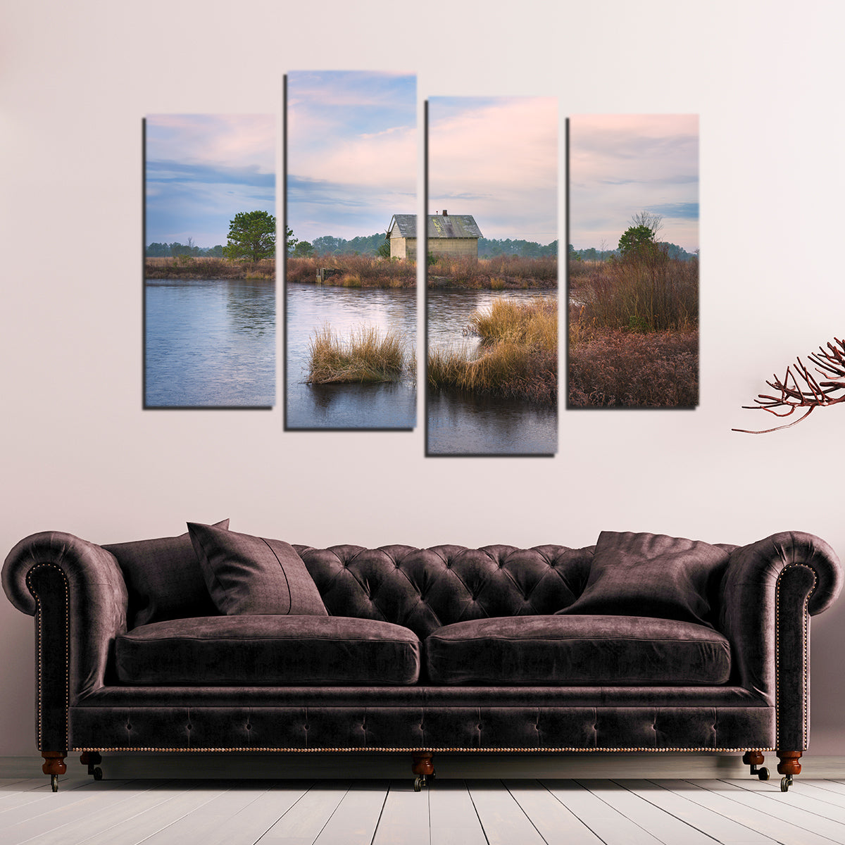 Winter Sets In Wall Art