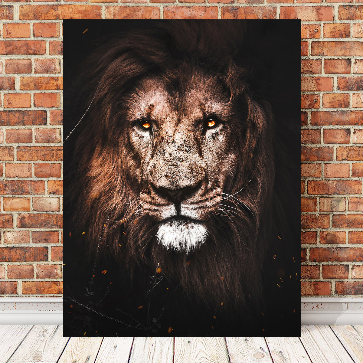 Wise Lion Wall Art
