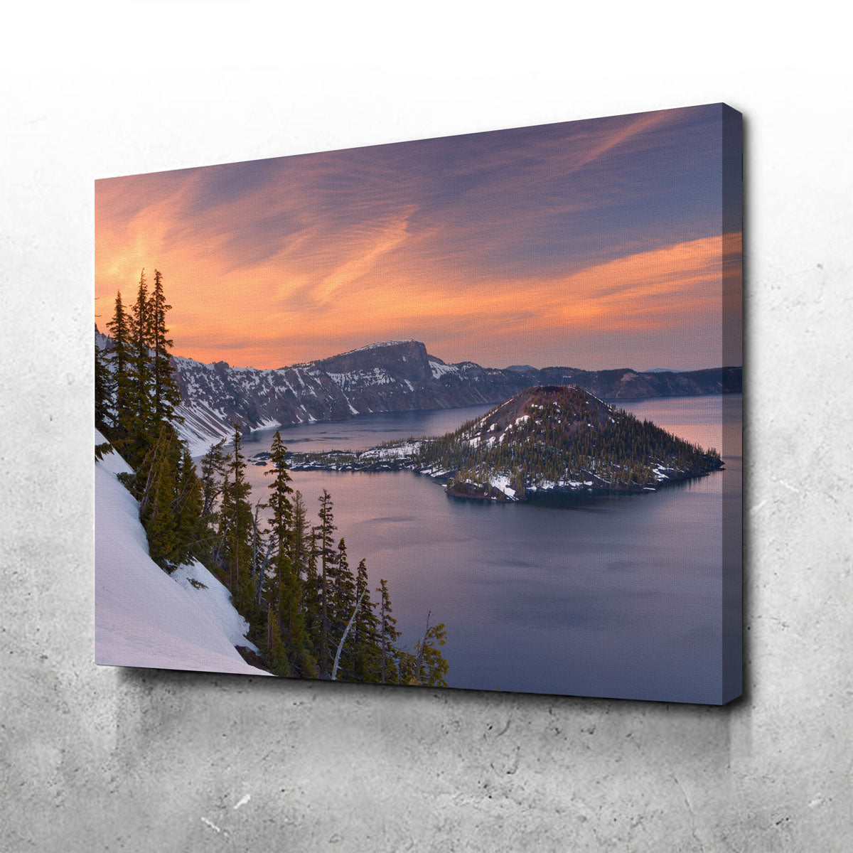 Wizard Island - Crater Lake Wall Art
