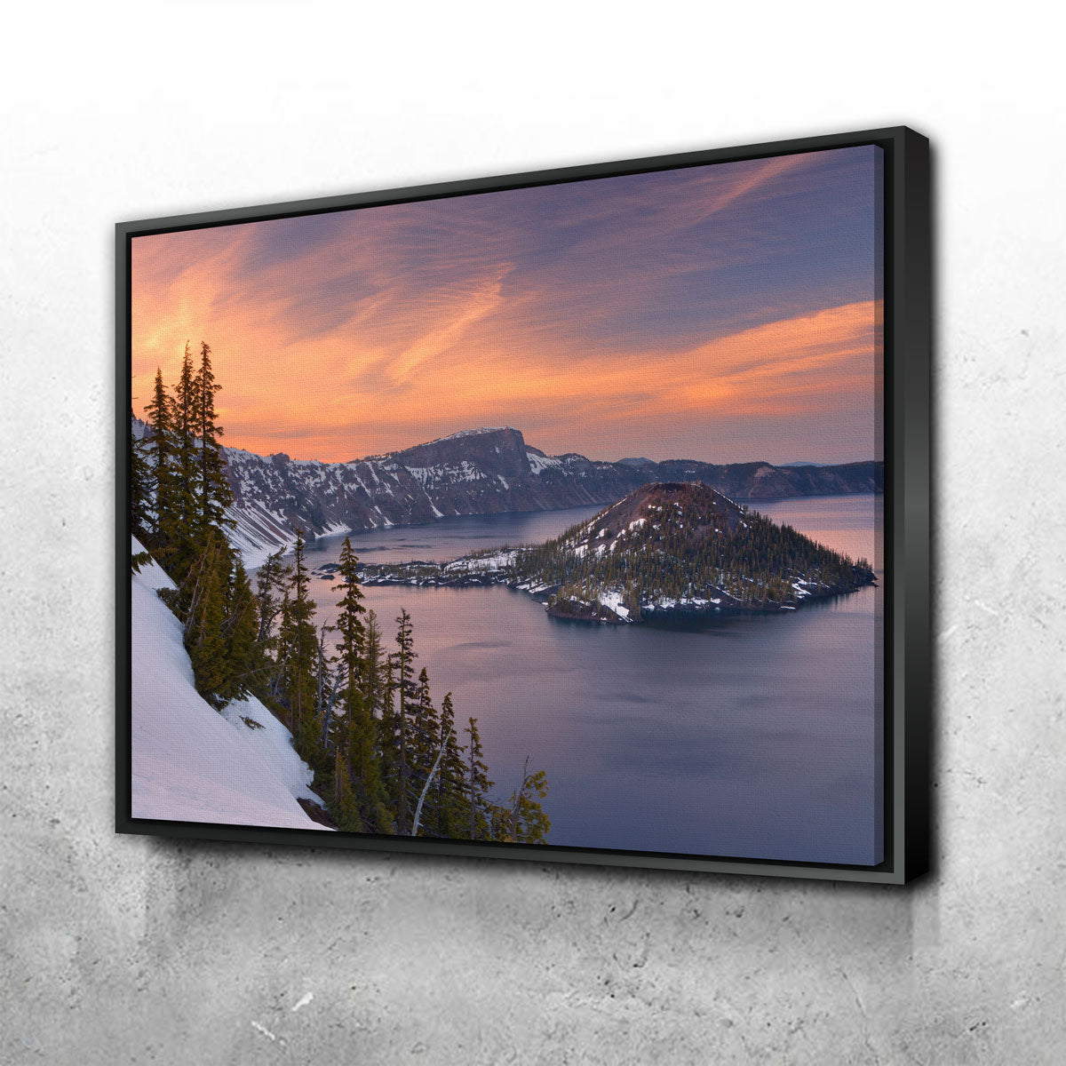 Wizard Island - Crater Lake Wall Art