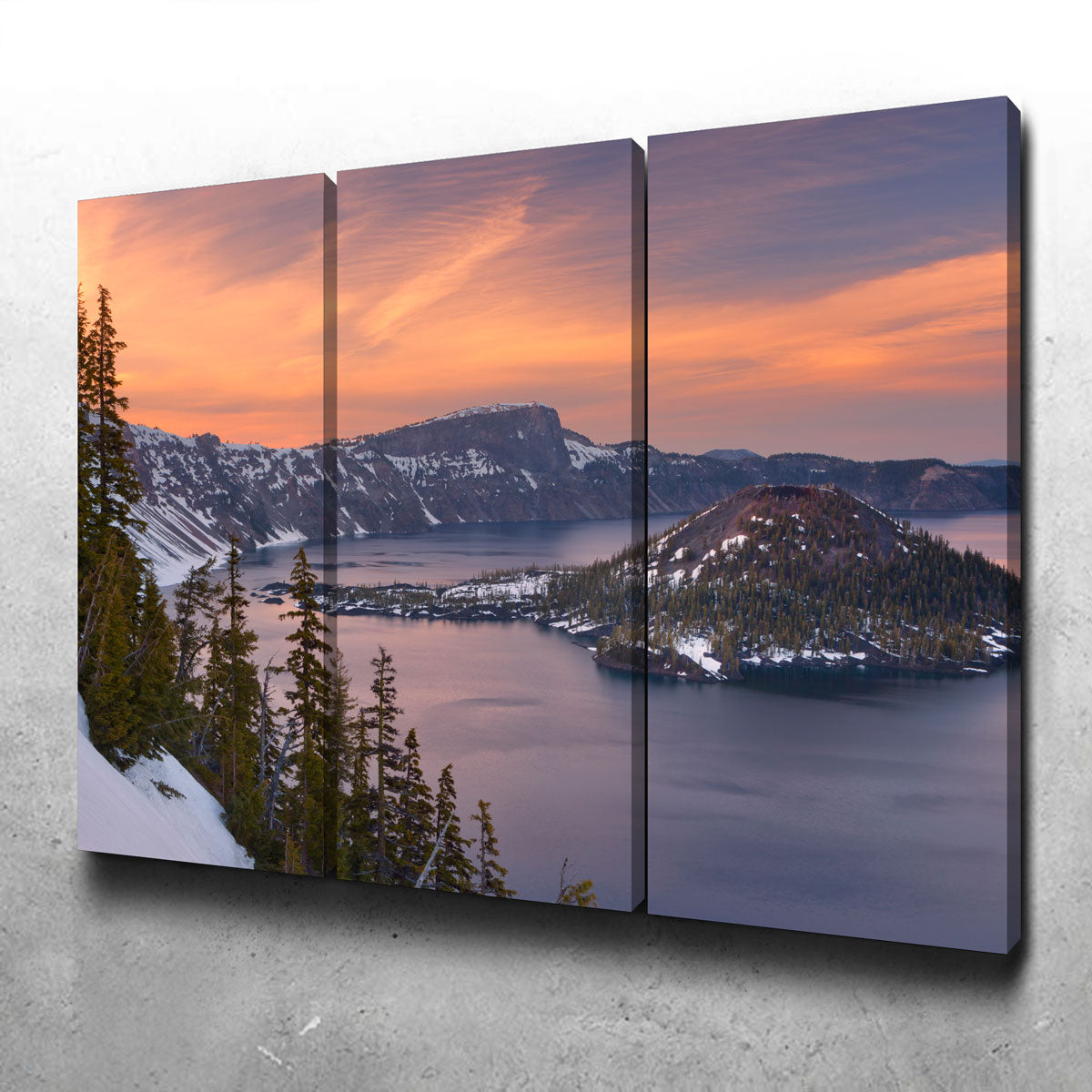 Wizard Island - Crater Lake Wall Art