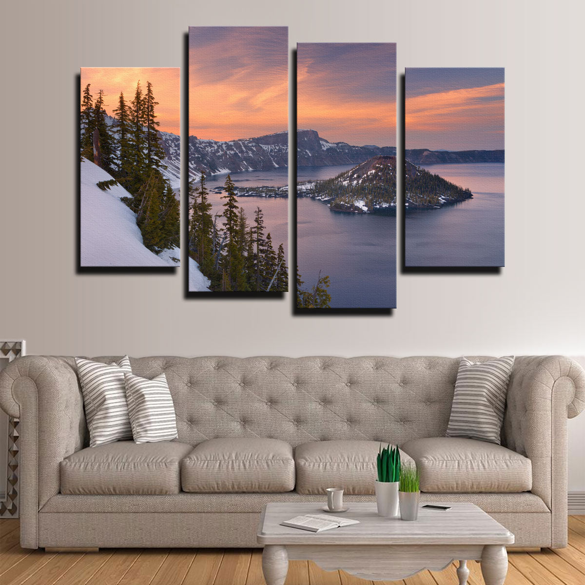 Wizard Island - Crater Lake Wall Art