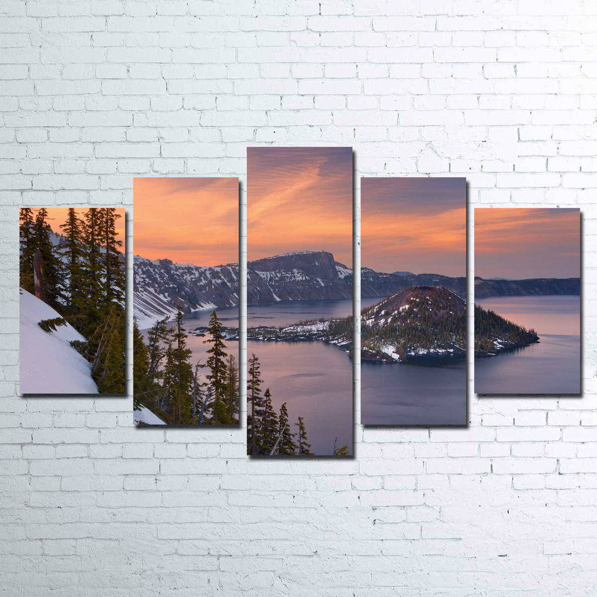 Wizard Island - Crater Lake Wall Art