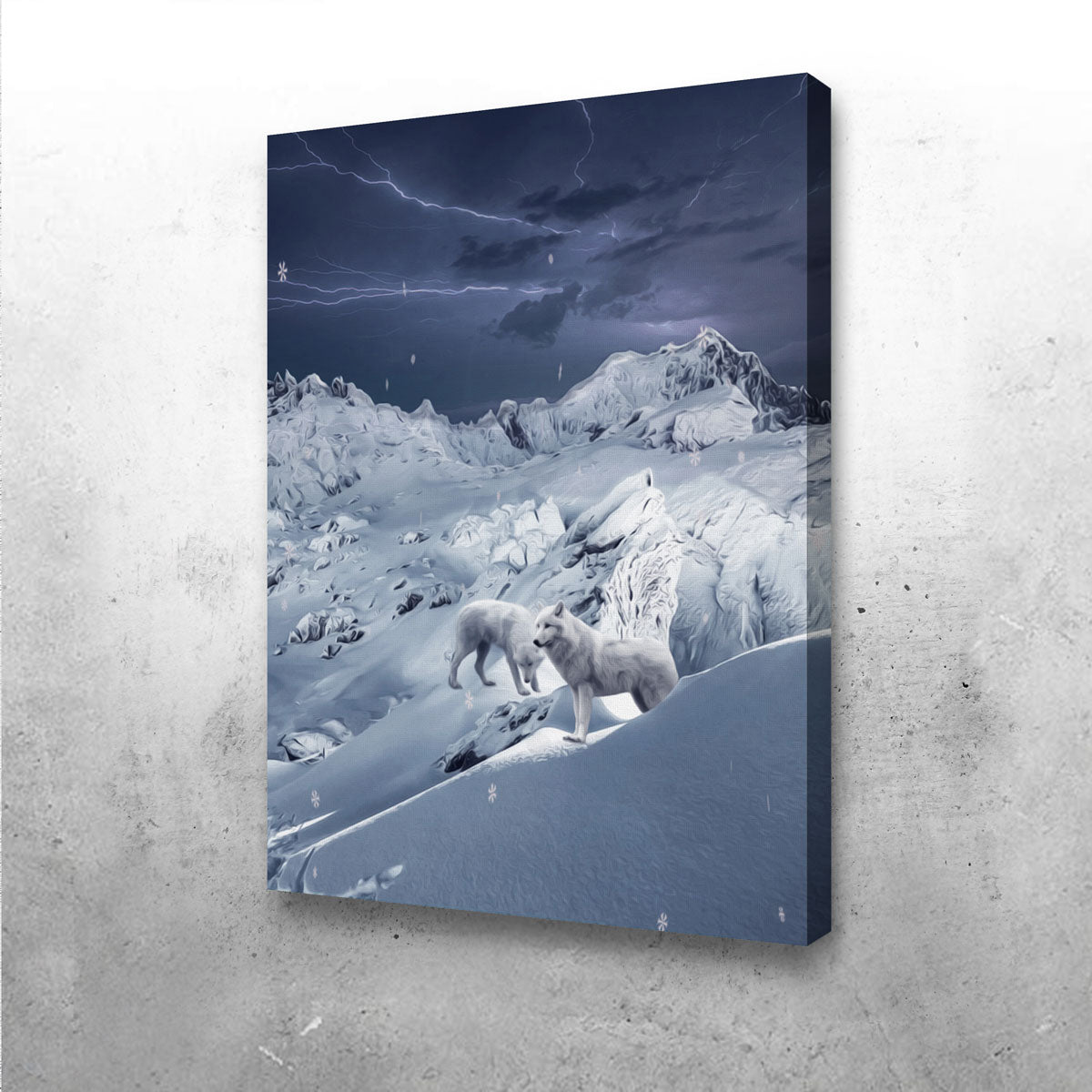 Wolf IceLand Wall Art