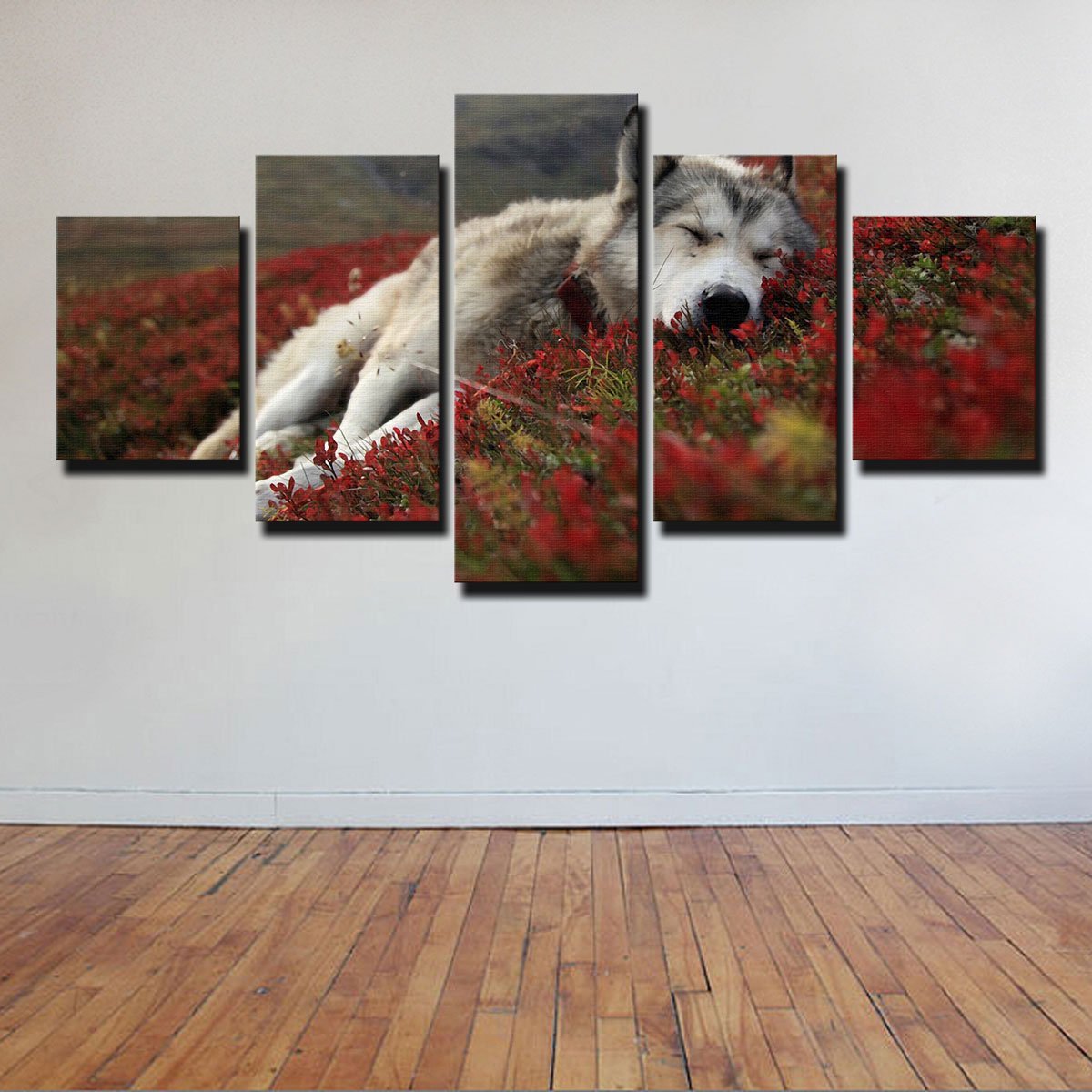 Peaceful Pup Canvas Set