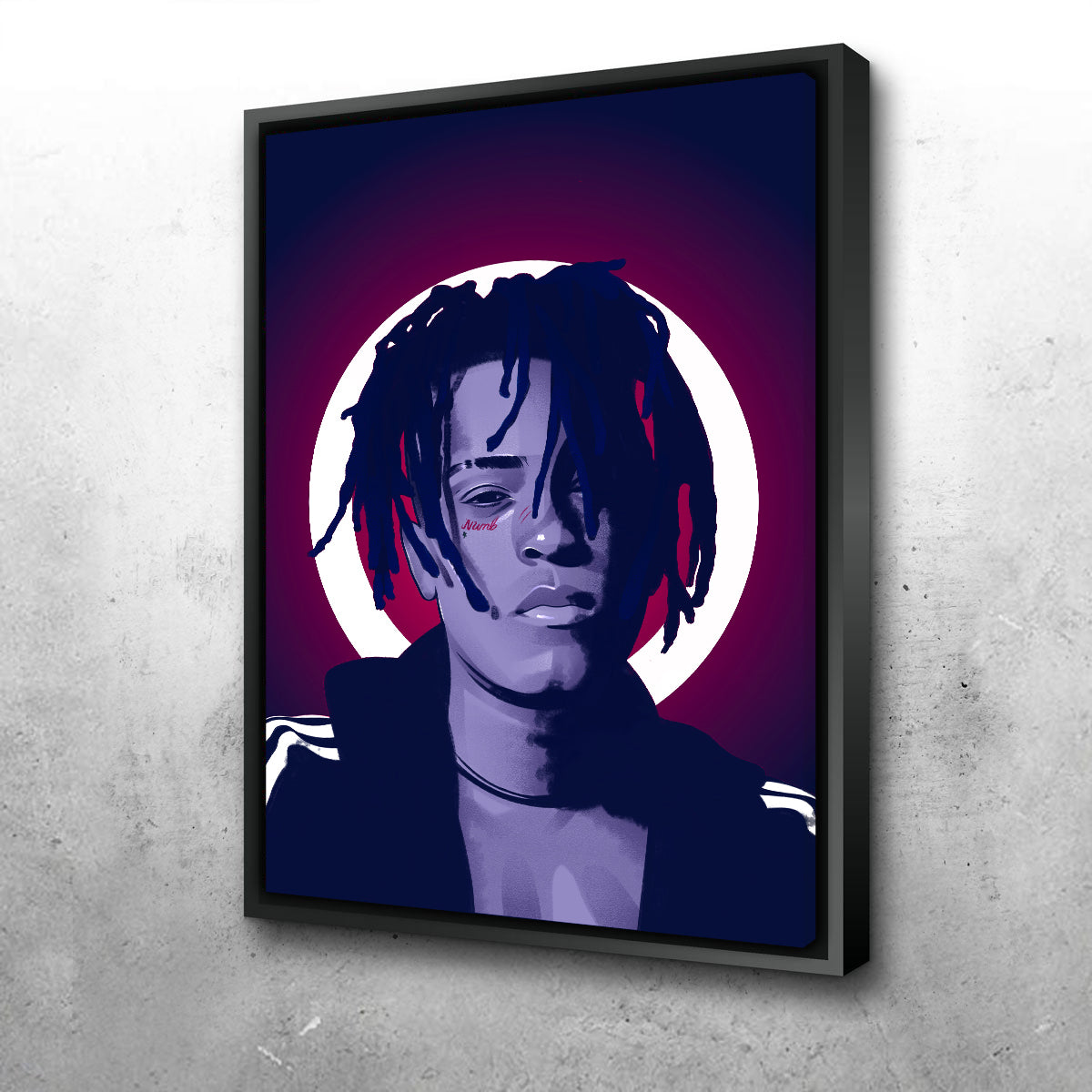 XXXTentacion Blue Wall Art