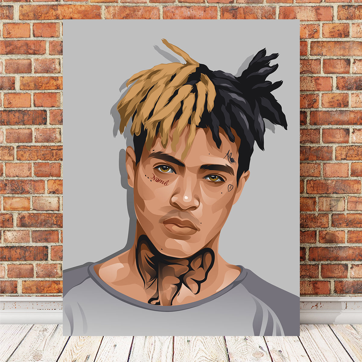 XXXTentacion Elephant Wall Art