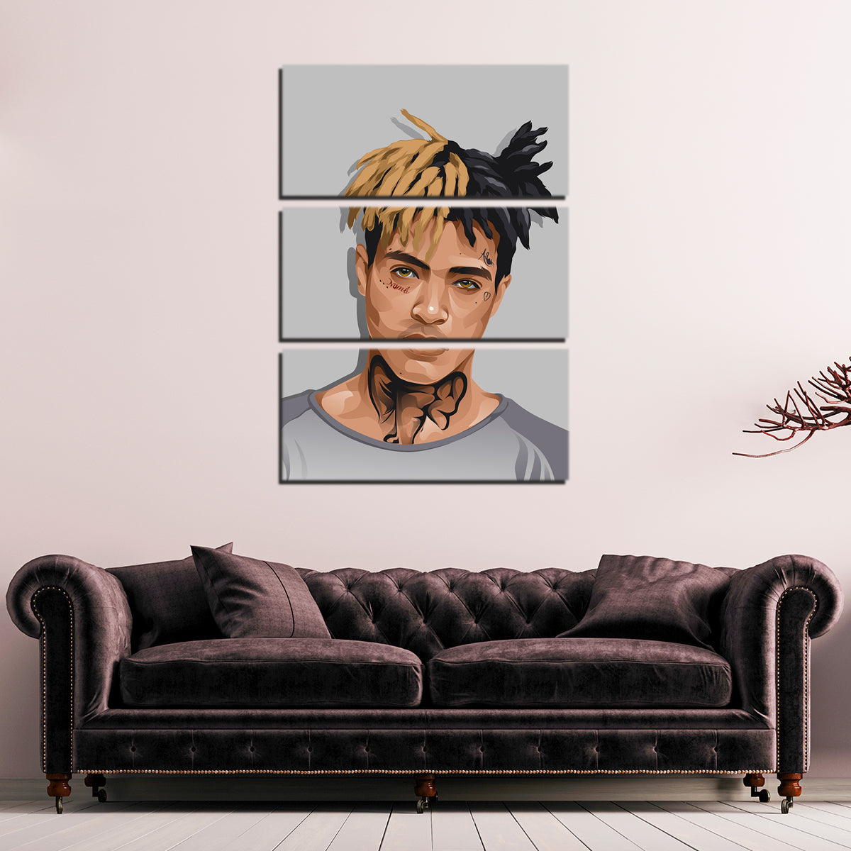 XXXTentacion Elephant Wall Art
