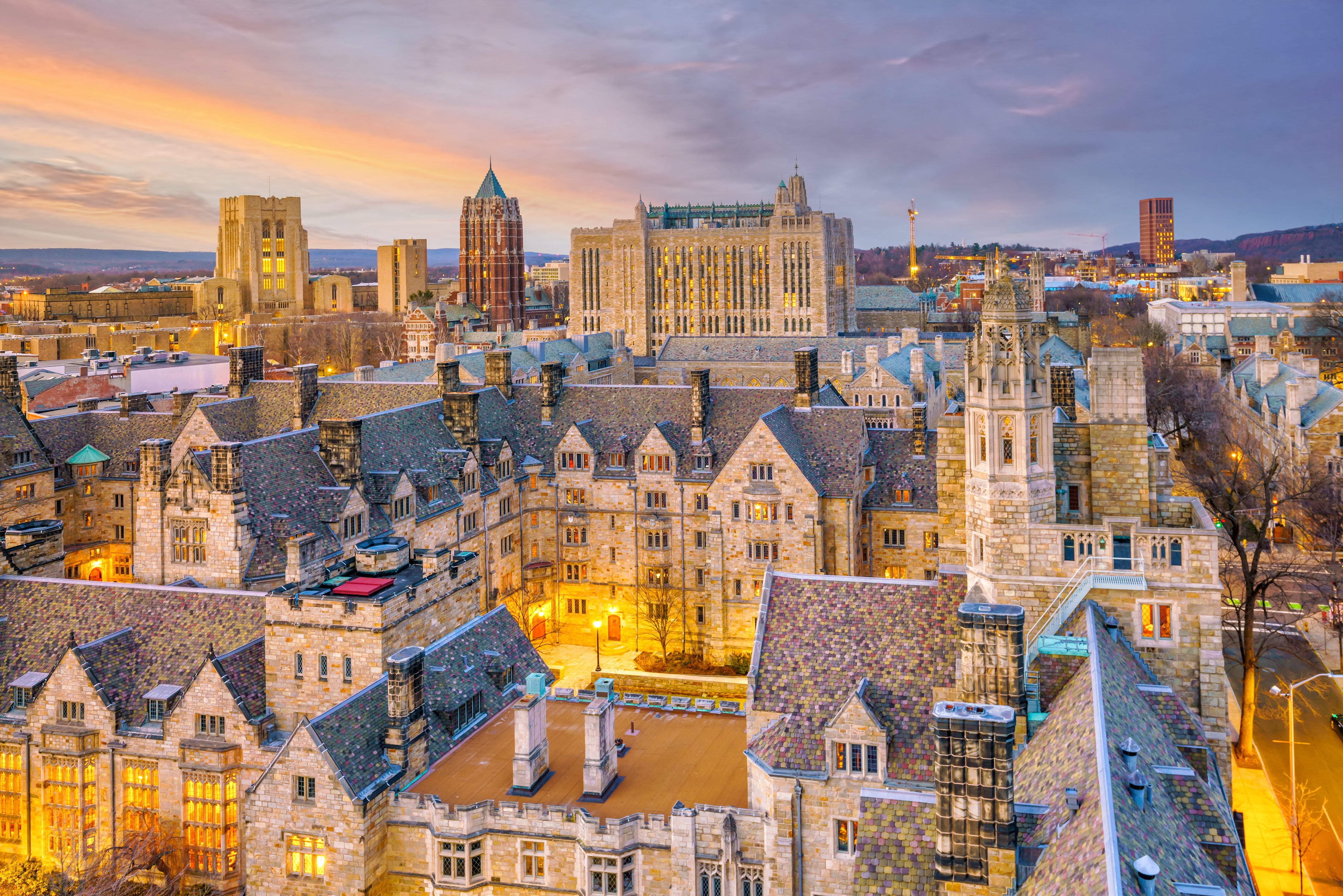 Yale University Campus - New Haven Wall Art