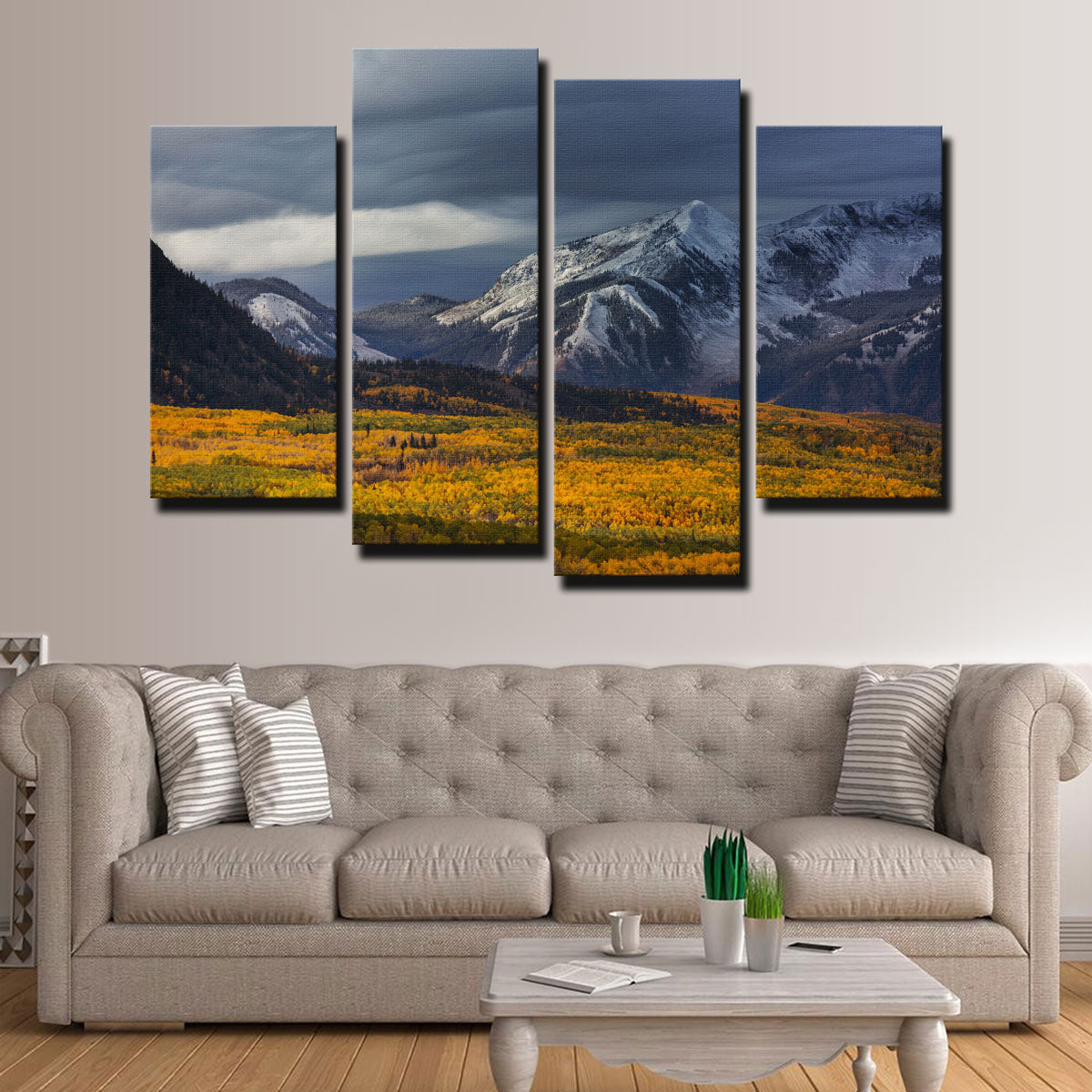 Yellow Autumn Wall Art