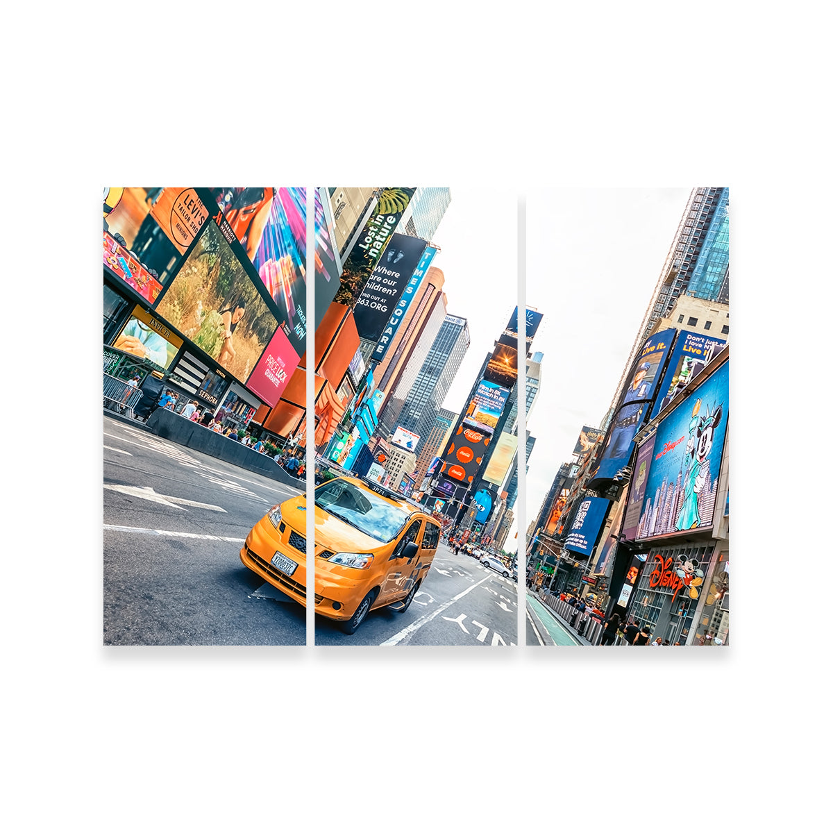 Yellow Cab Wall Art