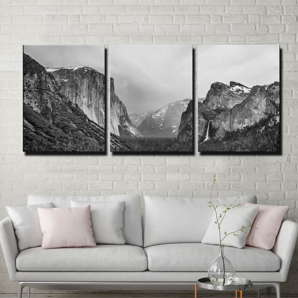 Yosemite Valley Canvas Set