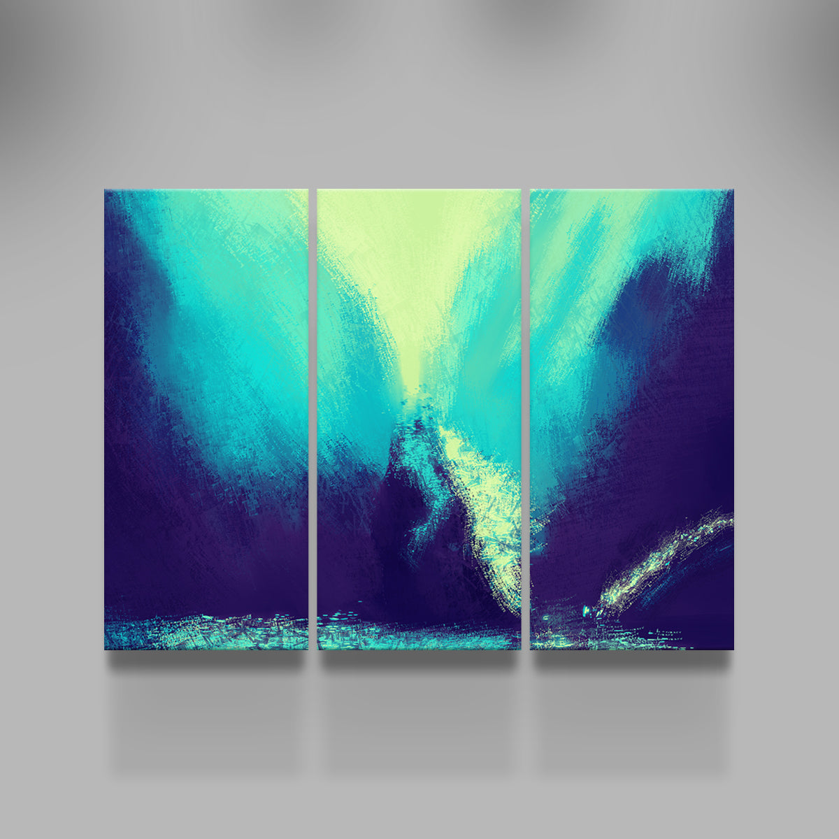 Zilla In Blue Wall Art