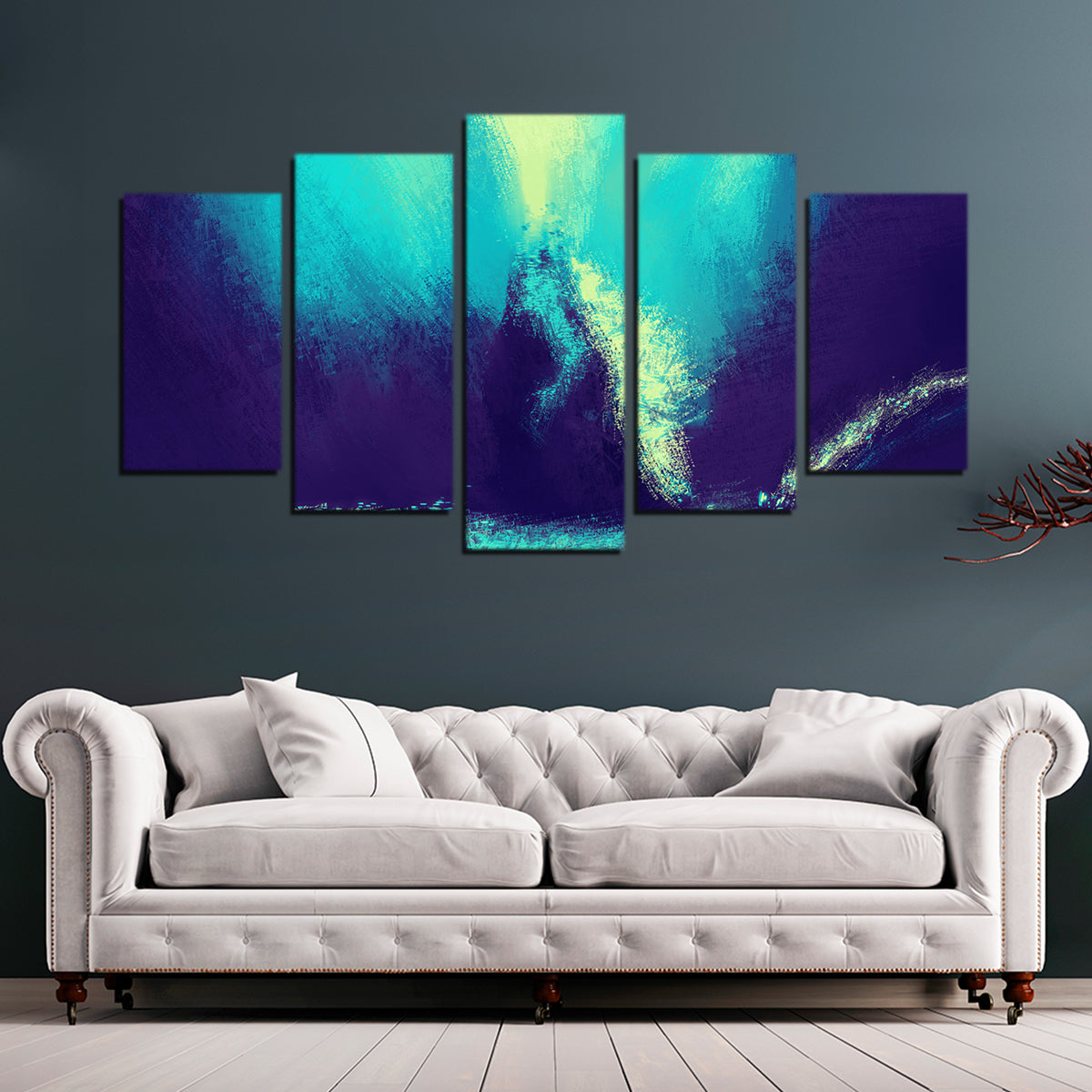 Zilla In Blue Wall Art