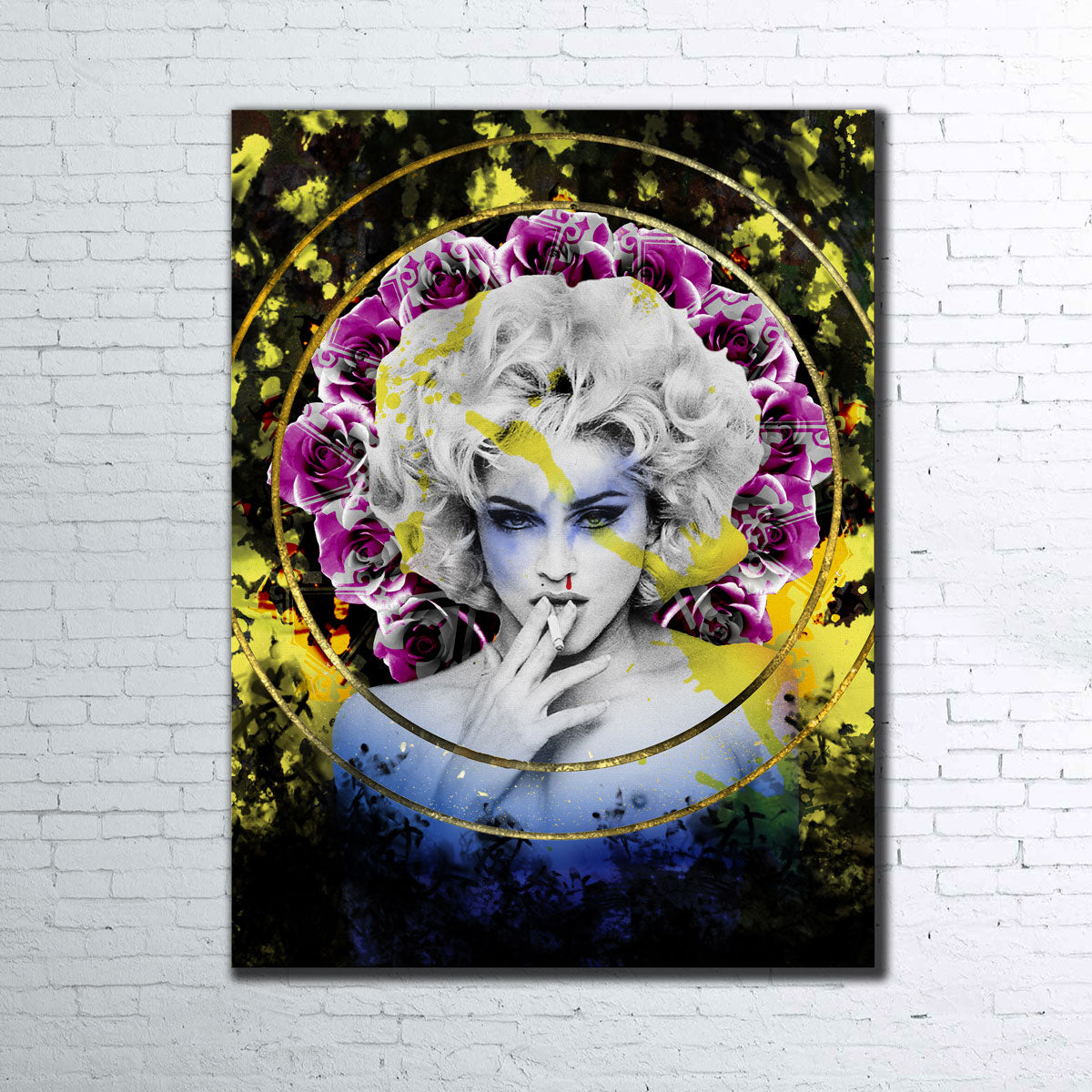 Abstract Madonna Wall Art