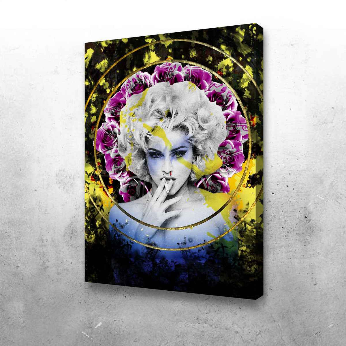 Abstract Madonna Wall Art