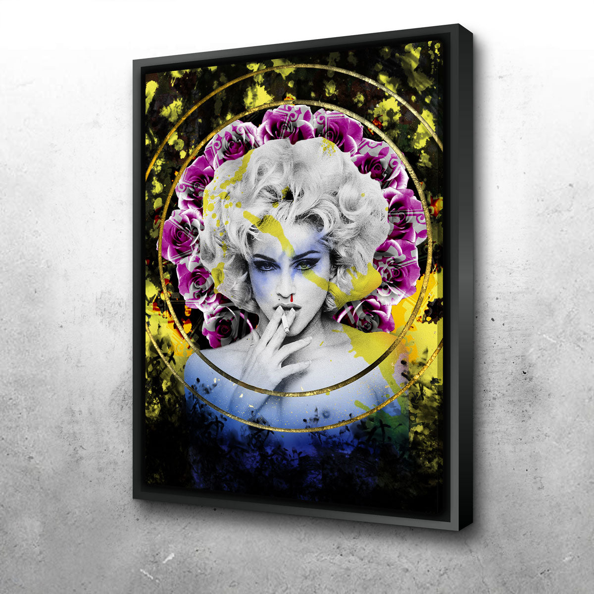 Abstract Madonna Wall Art