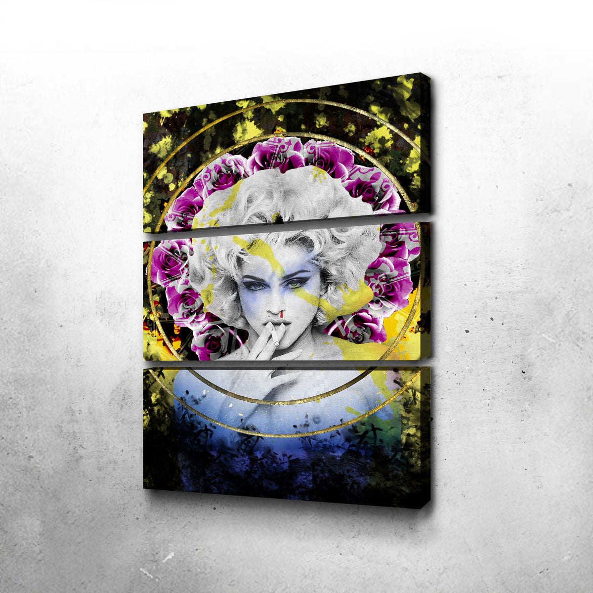 Abstract Madonna Wall Art