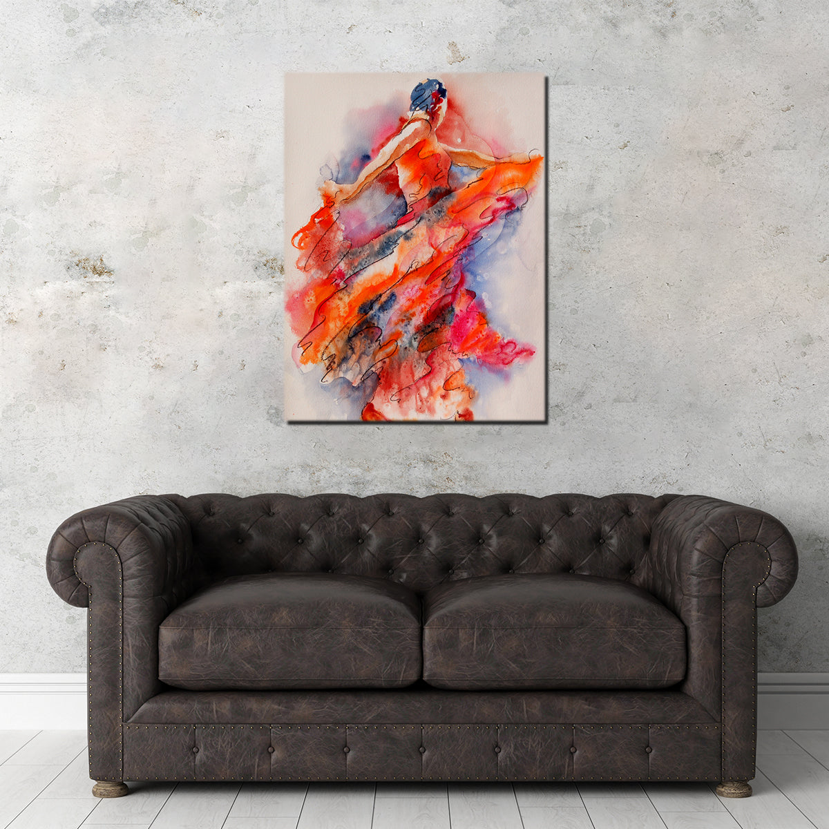 Allure Of The Flamenco Wall Art