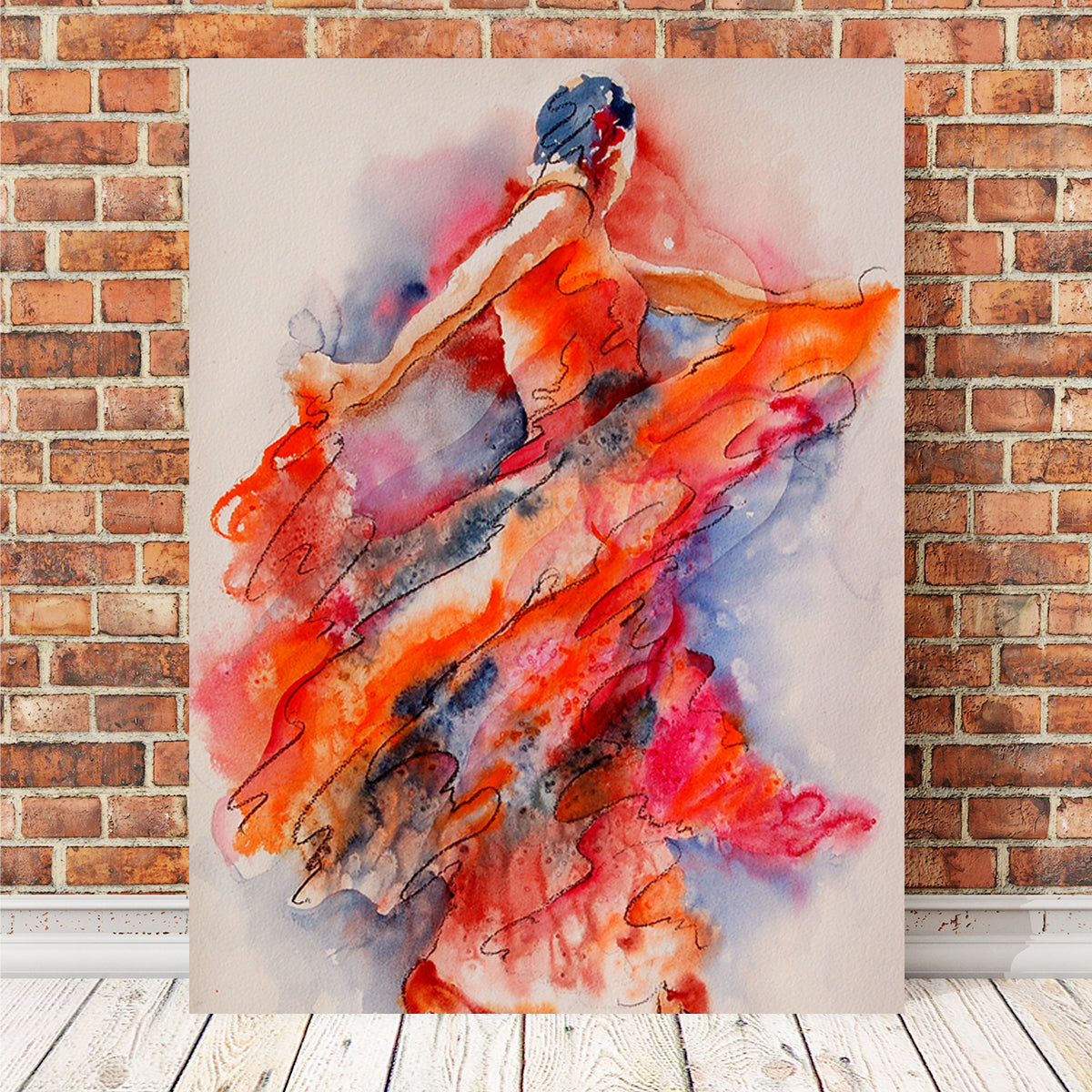 Allure Of The Flamenco Wall Art