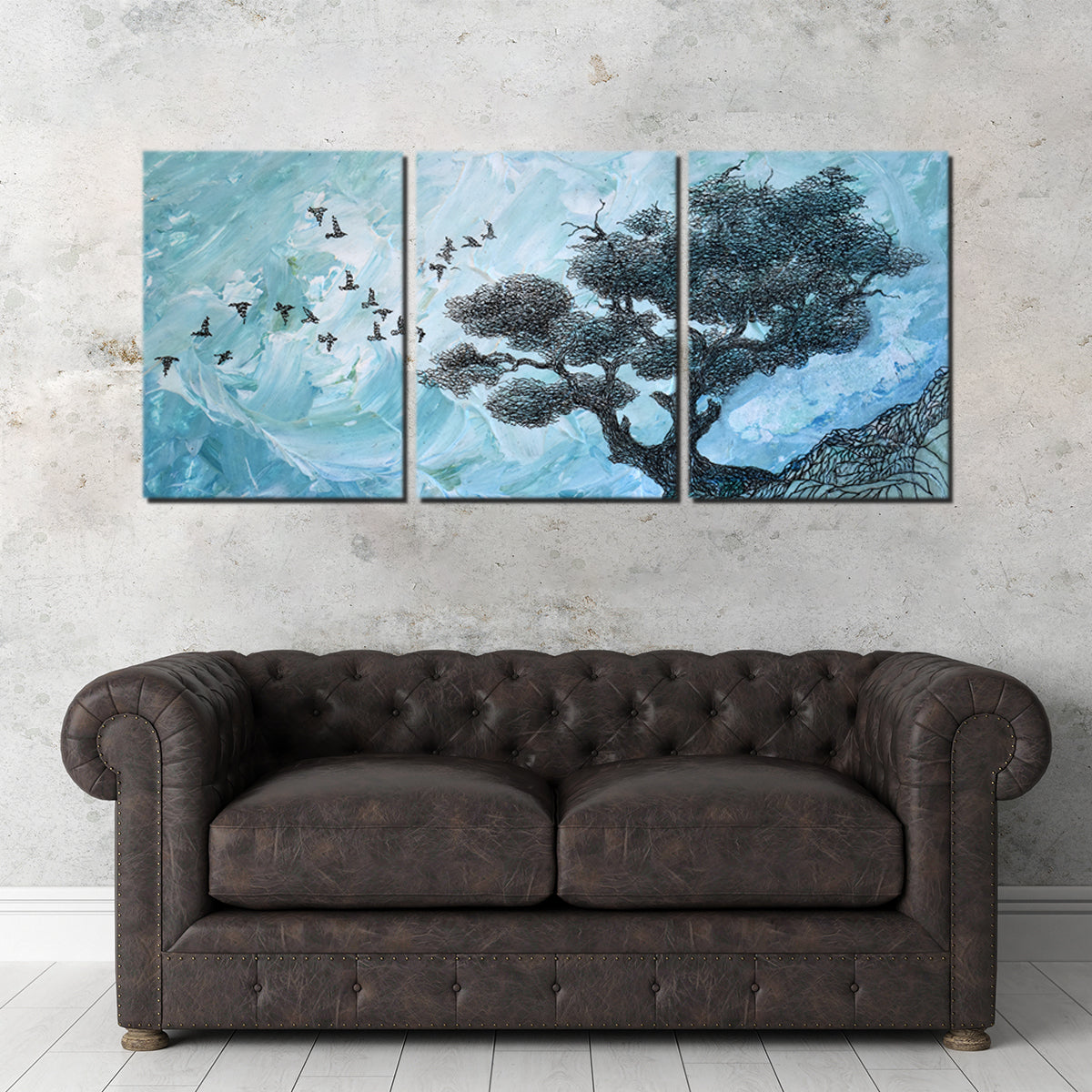 Alone, Content Wall Art