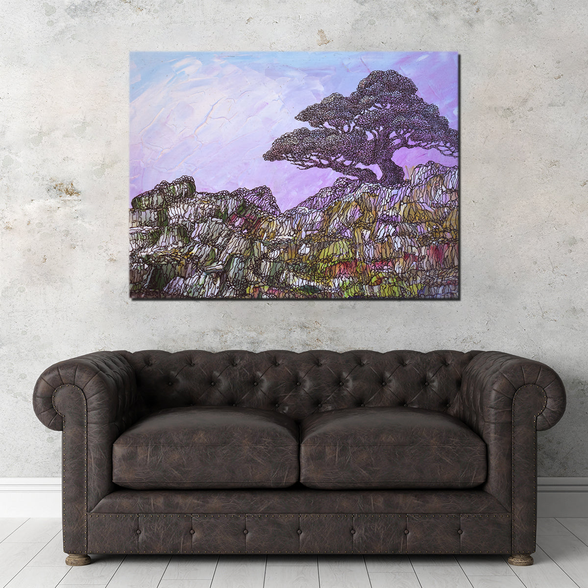 Alone But Undesperate Wall Art