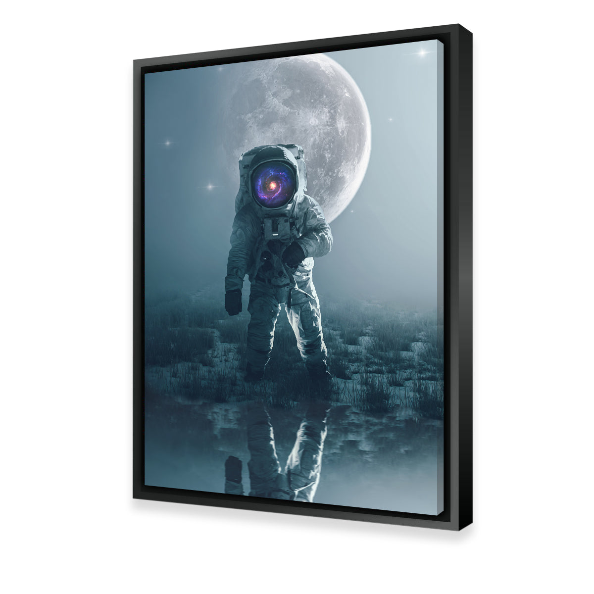 Astronaut Alone Wall Art