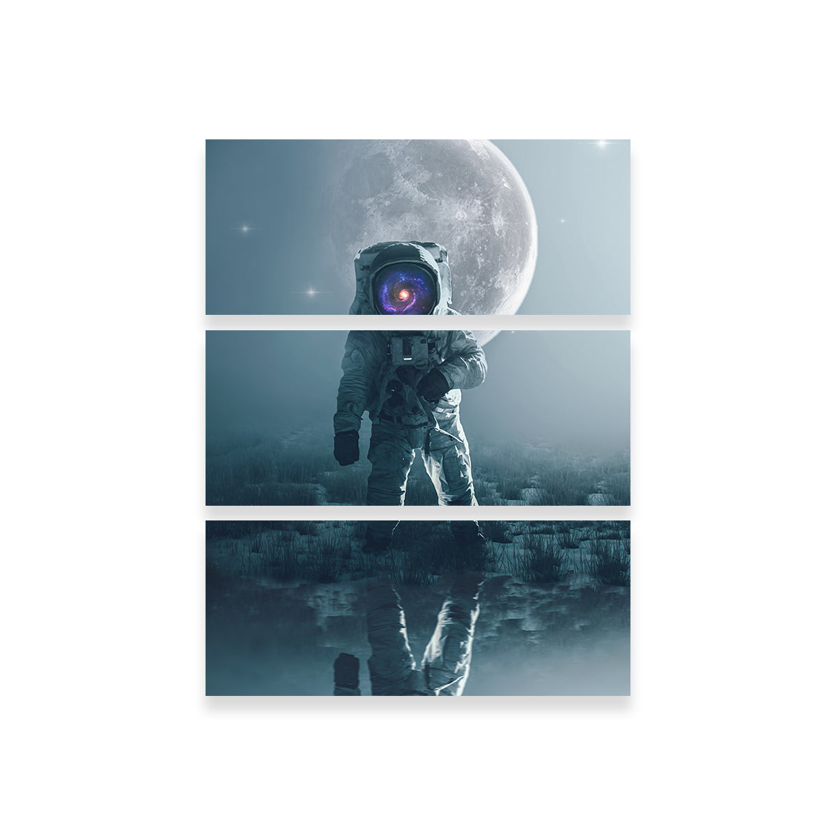 Astronaut Alone Wall Art