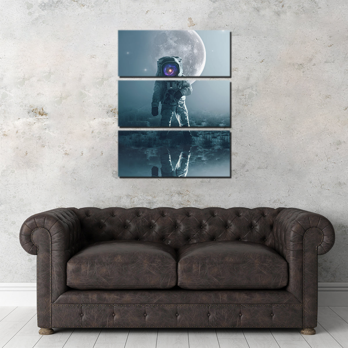 Astronaut Alone Wall Art